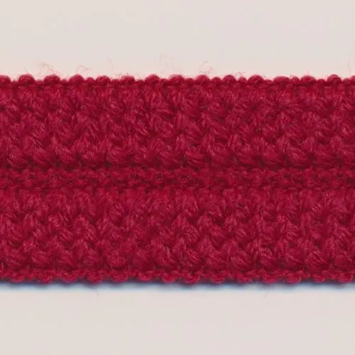 Wool Knit Binder Tape #18 Wine