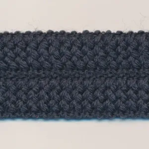 Wool Knit Binder Tape #30 Charcoal
