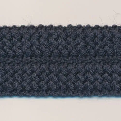 Wool Knit Binder Tape #30 Charcoal