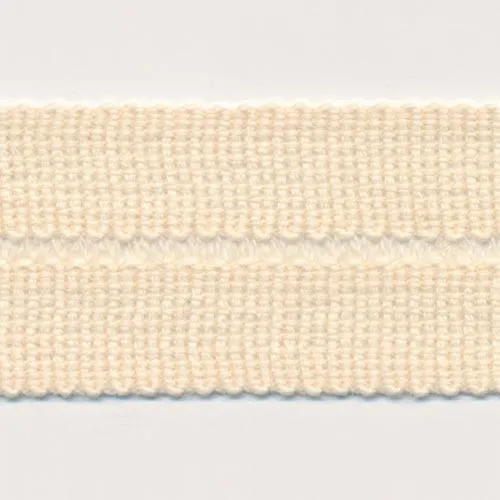 Wool Knit Tape #1 White