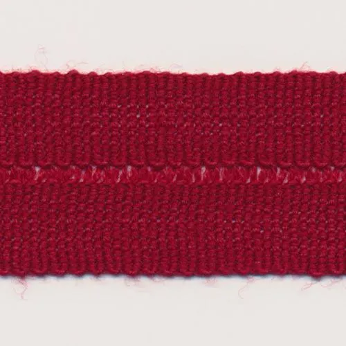 Wool Knit Tape #18 Wine