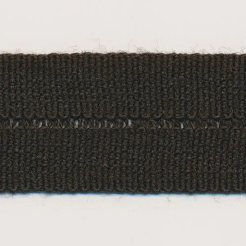 Wool Knit Tape #7 Deep Brown