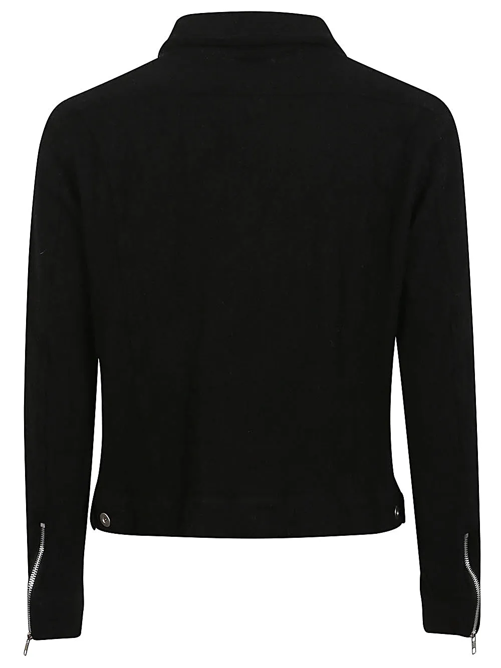 Wool zipped jacket
