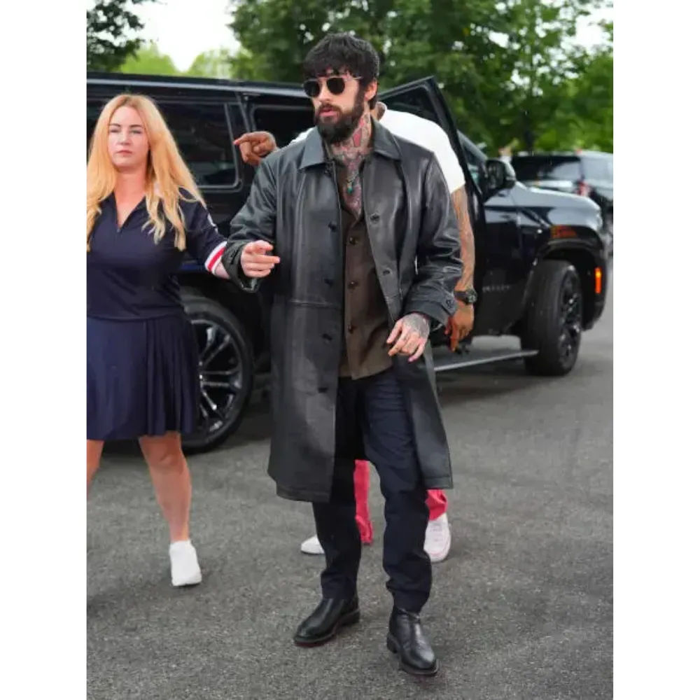 Zayn Malik Returns 2024 Leather Coat
