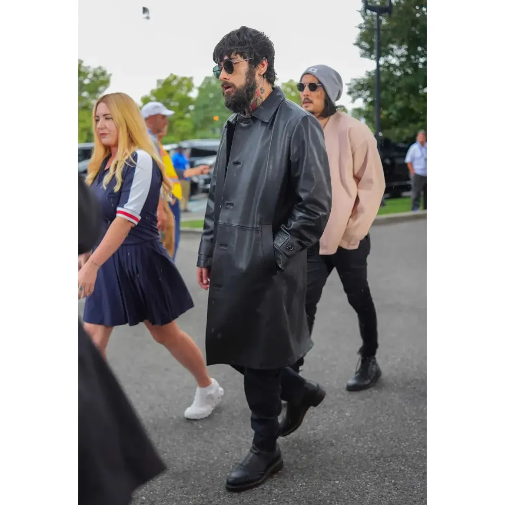 Zayn Malik Returns 2024 Leather Coat