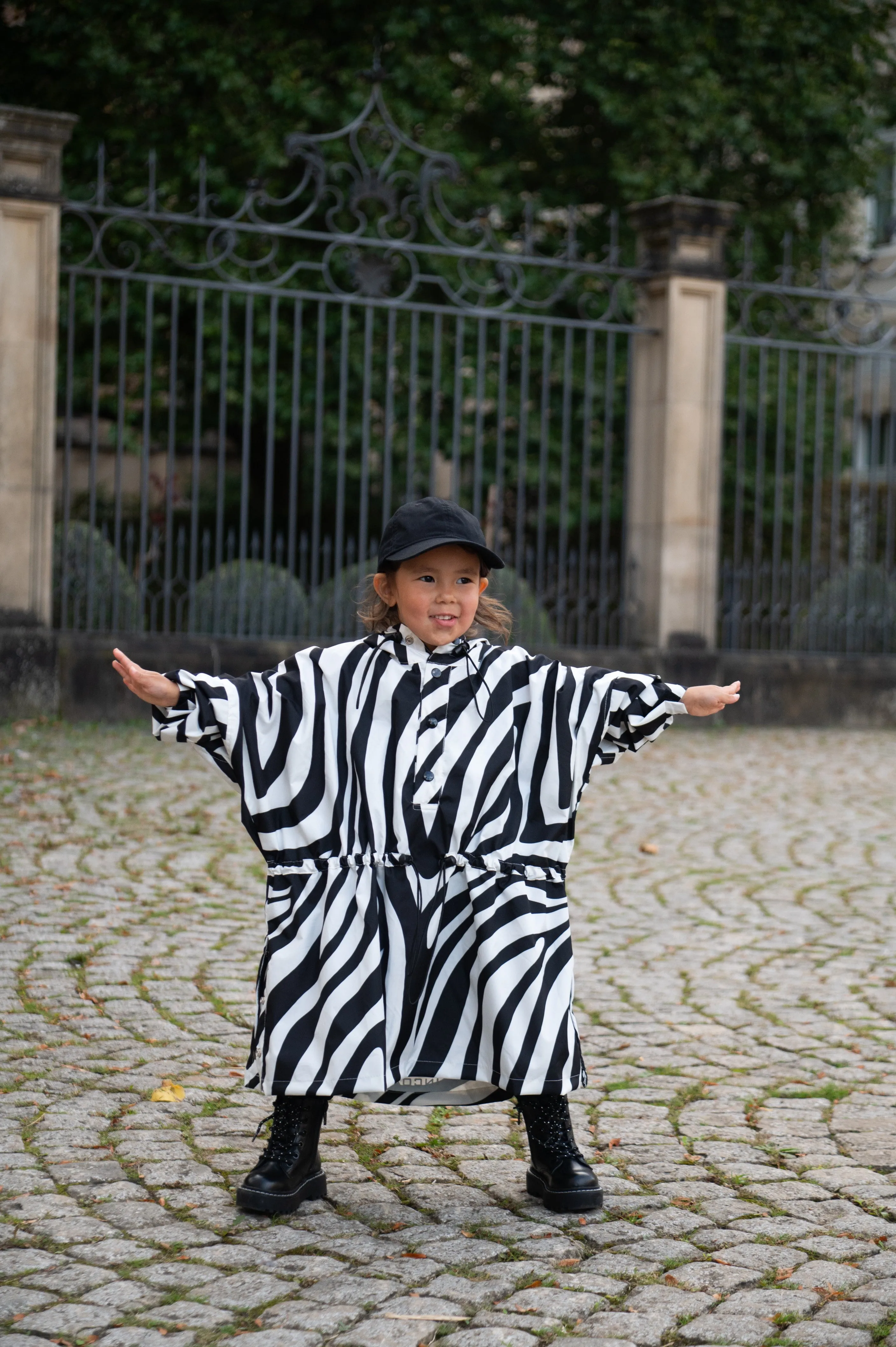 Zebra Kids Poncho