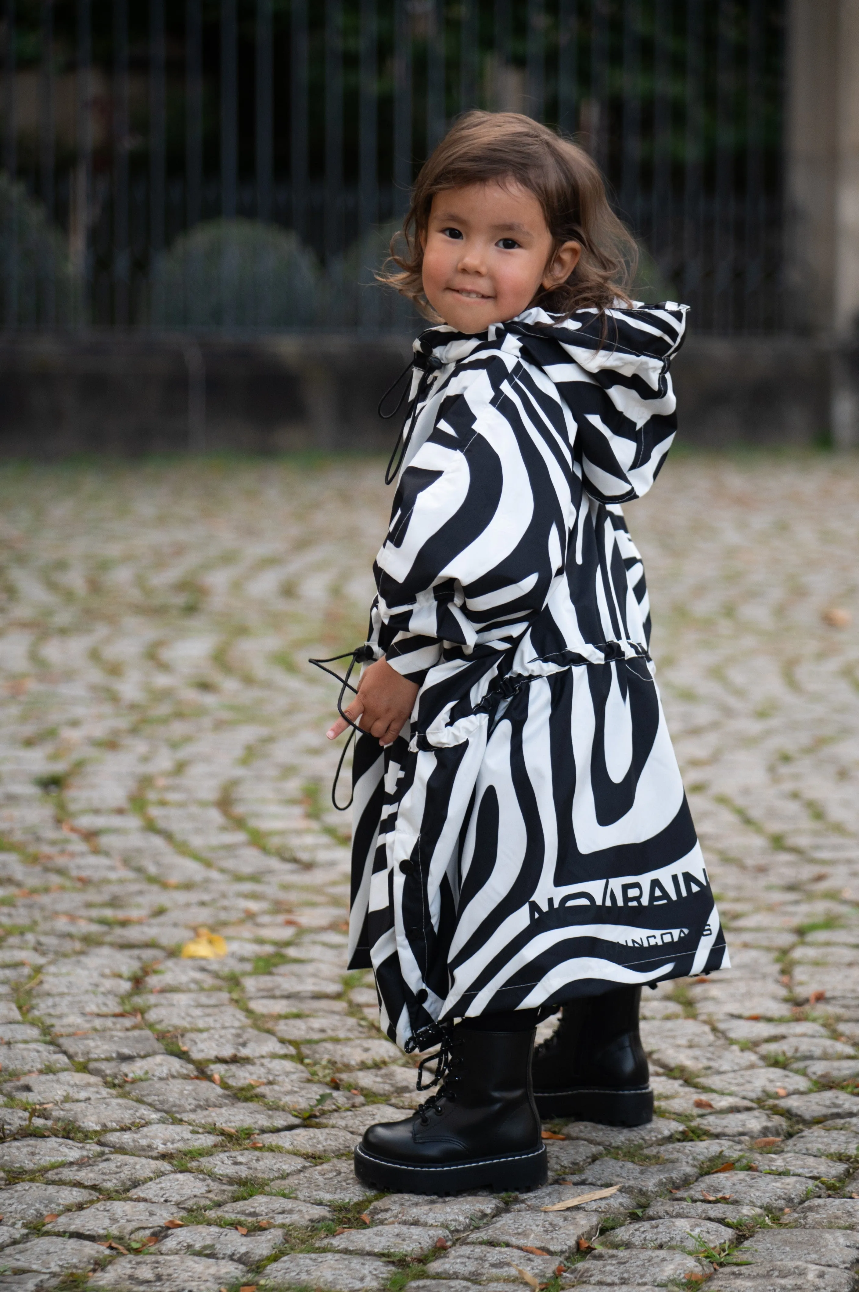 Zebra Kids Poncho
