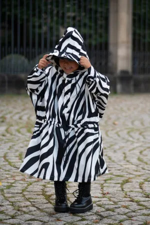 Zebra Kids Poncho