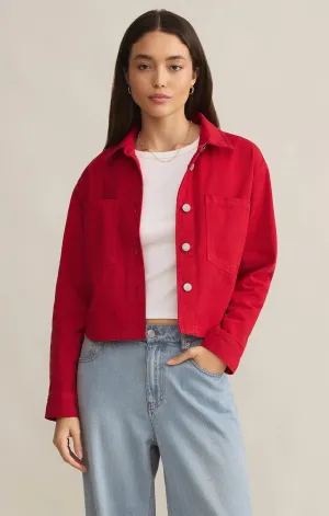 ZJ251850S Cropped Denim JKT