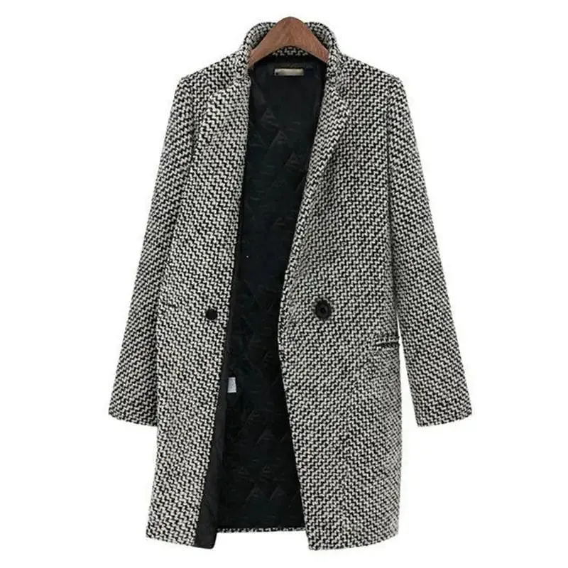 Zoey™ | Long Woolen Coat